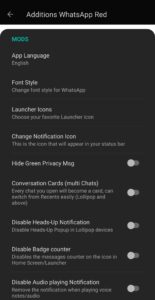 Red WhatsApp Pro APK Download Latest v48.00 3